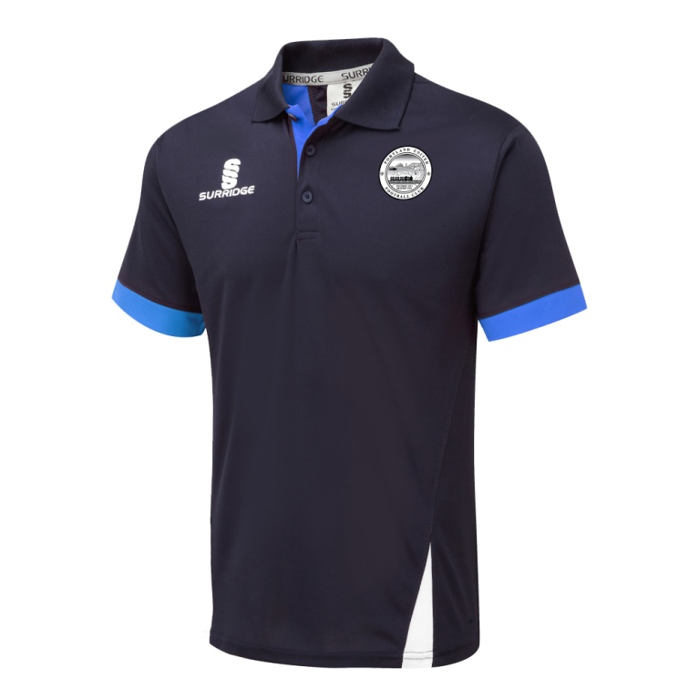 Blade Polo Shirt : Navy / Royal / White
