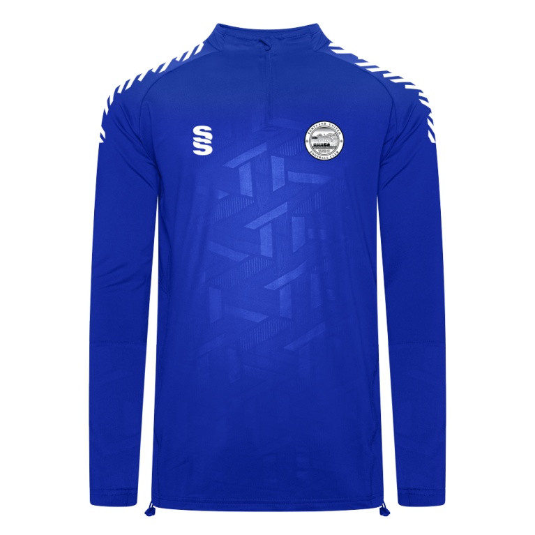 Impact 1/4 Zip Performance Top : Royal